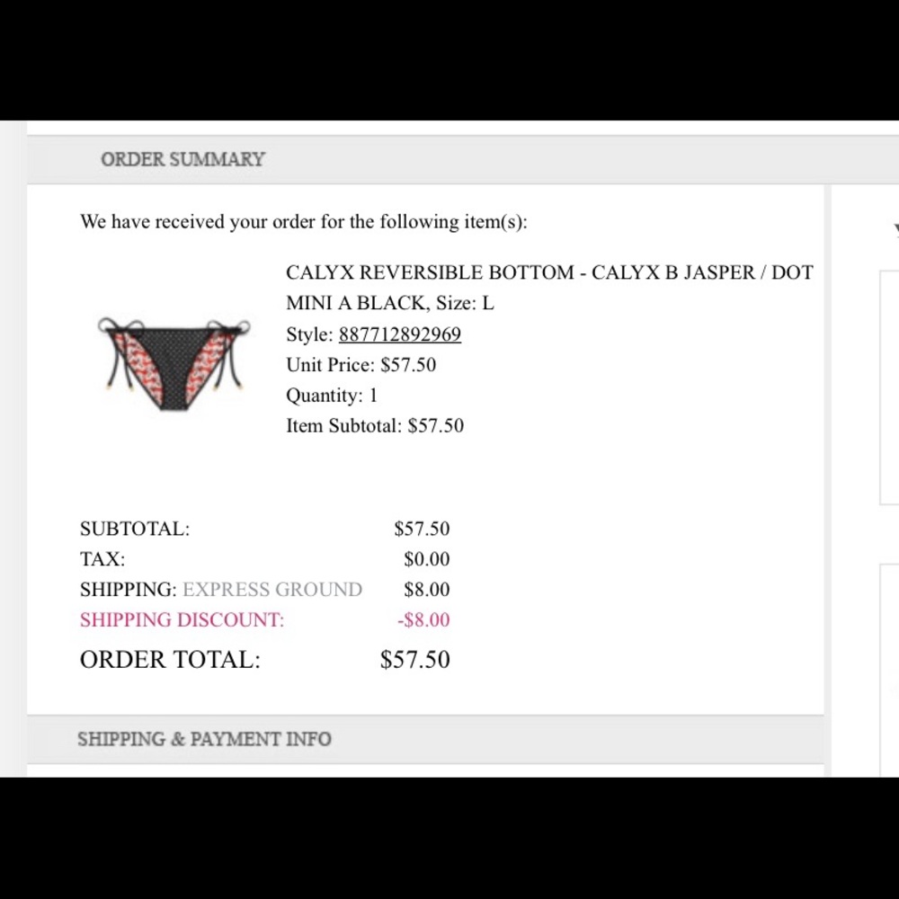Tory Burch Calyx Reversible Bikini Bottom - Picture 9 of 9